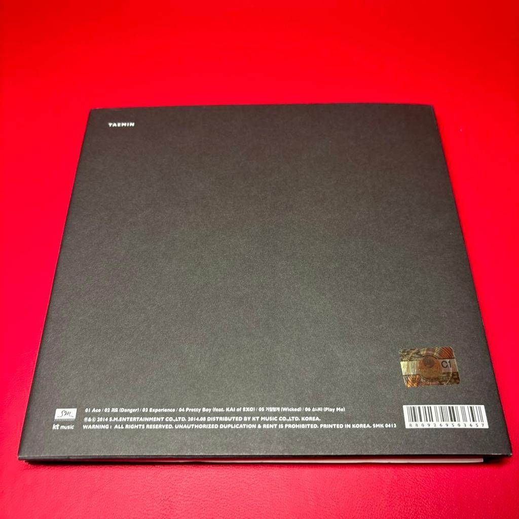 [USED] Autographed Taemin ACE solo album SHINee