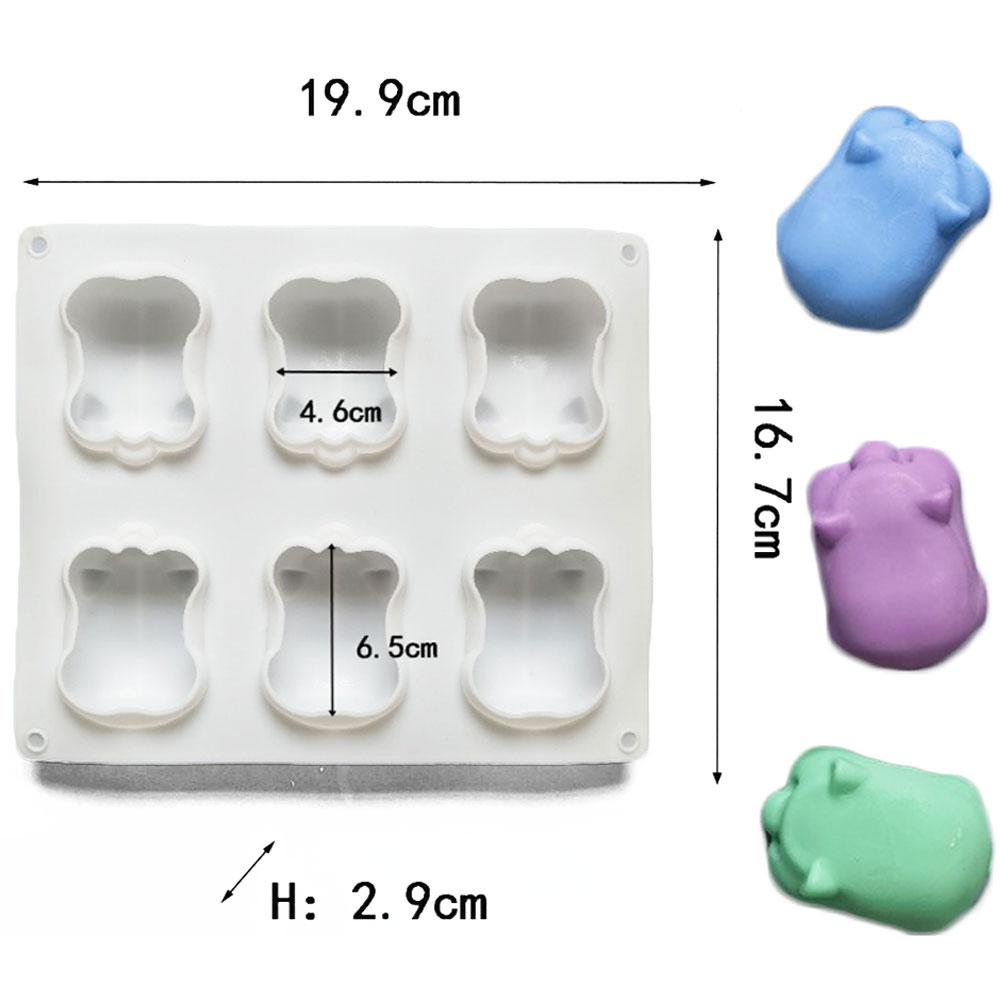 

Пористая силиконовая форма для шоколада в виде свиньи, милая форма для кубиков льда в виде свиньи, желе, десерт, украшение для торта, инструмент для выпечки, мыло в виде животных, свечи, подарки