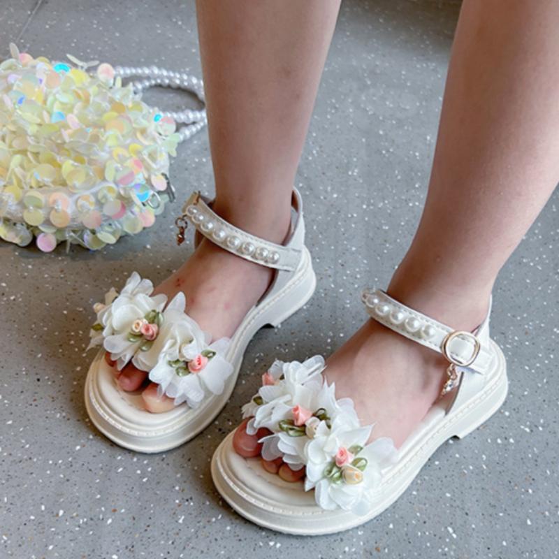 Mädchen Sandalen Sommer Neue Koreanische Stil Weichen Boden Baby Prinzessin