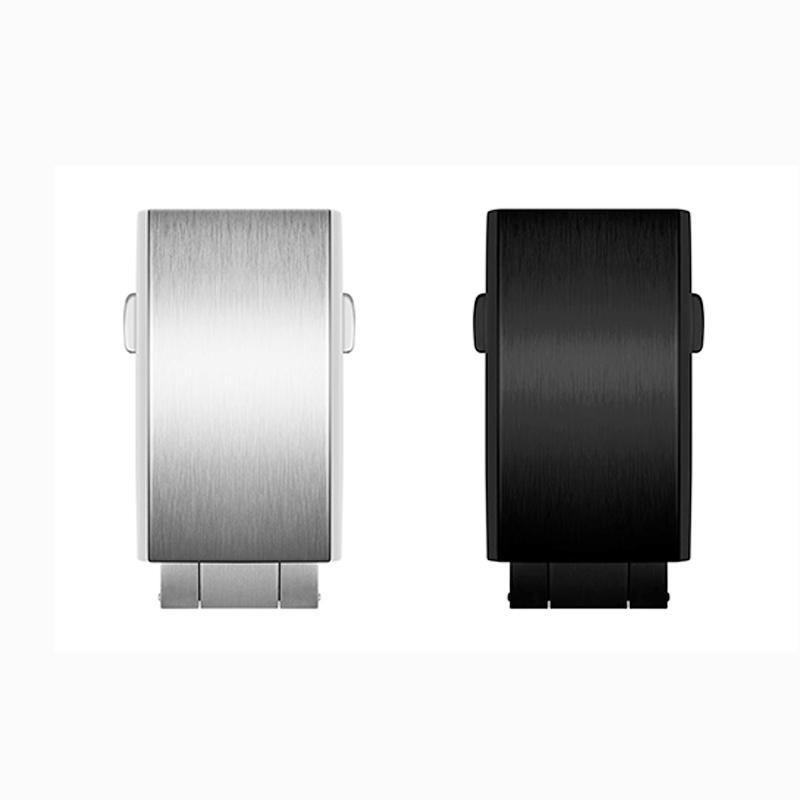 316L Stainless Steel Watchband Clasp 16m 18mm 20mm Silicone stainless steel Watch Fold Safety Clasp Deployant Buckle accessories