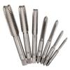 YH  7pcs M3-M12 HSS Metric Tapper Right Hand Thread Tap Tool 0.5mm-1.75mm Pitch