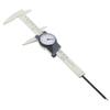 0-150mm Plastic   Vernier Caliper Ruler Gauge Roofessional Measure Tool (White)