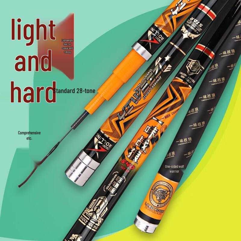 FulaDe Ultralight Super Hard Fishing Rod