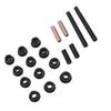 Front Lower Spring Upper A Arm Bushings 1022874011 Front Control Arm Bushing and Sleeves Kit Replacement for Club Car