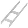 H-Shaped Column Base For Embedding, Bracket, Galvanized Steel Anchor, 140 Mm