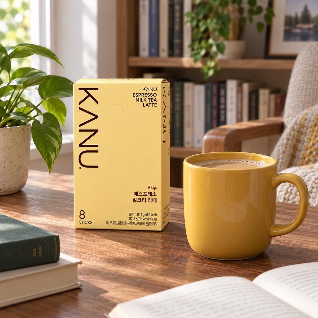 Maxim Milk Tea Latte Instantní káva 8 sáčků 138 g