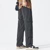 Mountaineering Pants Men's Summer Thin Quick-drying Wide-leg Parachute Soldier Pants Loose Straight Trousers
