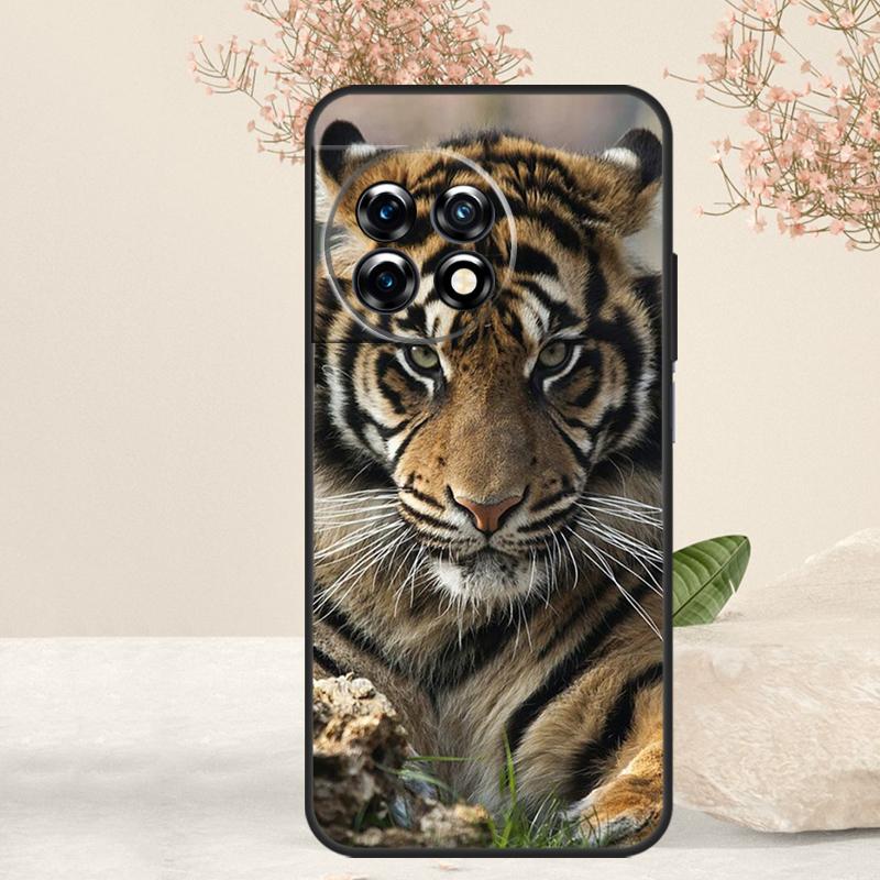 Animal Tiger Case For OnePlus 15 13 12 11 13T 13R 12R 15R 10T 8T 10 Pro Nord 5 CE 4 3 2 Lite N20 N30 Cover