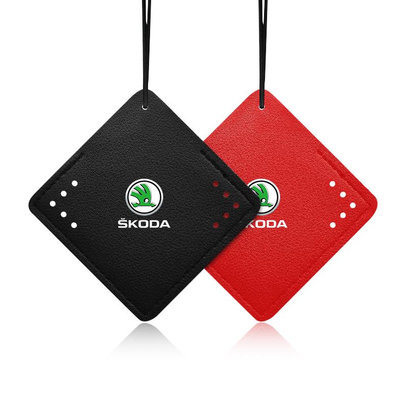 1Pcs Car Interior Pendant Aromatherapy Room Deodorant Sachet Car Accessories For Skoda Octavia Superb Rapid Kodiaq Karoq Fabia Kamiq Roomster Citigo