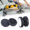 Set of 8 Travel Luggage Suitcase Replacement Wheels 55x12mm Plastic Caster Wheels Repair Kits Shelf Replacement Wheels