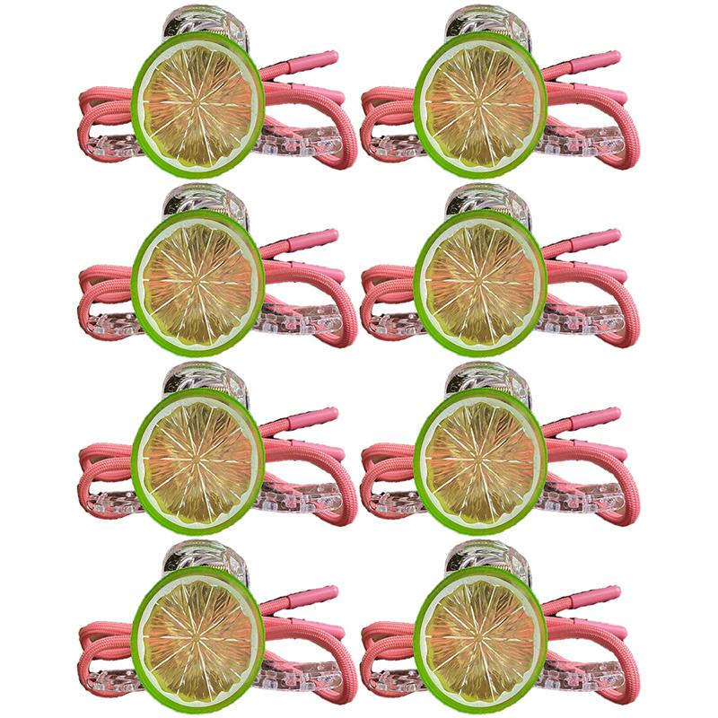 Lemon Fresh Hair Clip Female Korean Sweet Cute Fruit Bow Shark Clip Hair Accessories