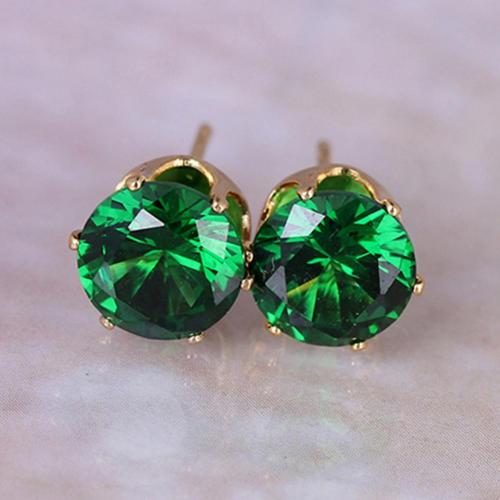 2 szt. Stalowe kolczyki do uszu Kolczyki do przekłuwania uszu Kamień szlachetny Kolczyki do uszu Kolczyki w kolorze złotym/srebrnym Chrząstka Tragus Biżuteria do ciała