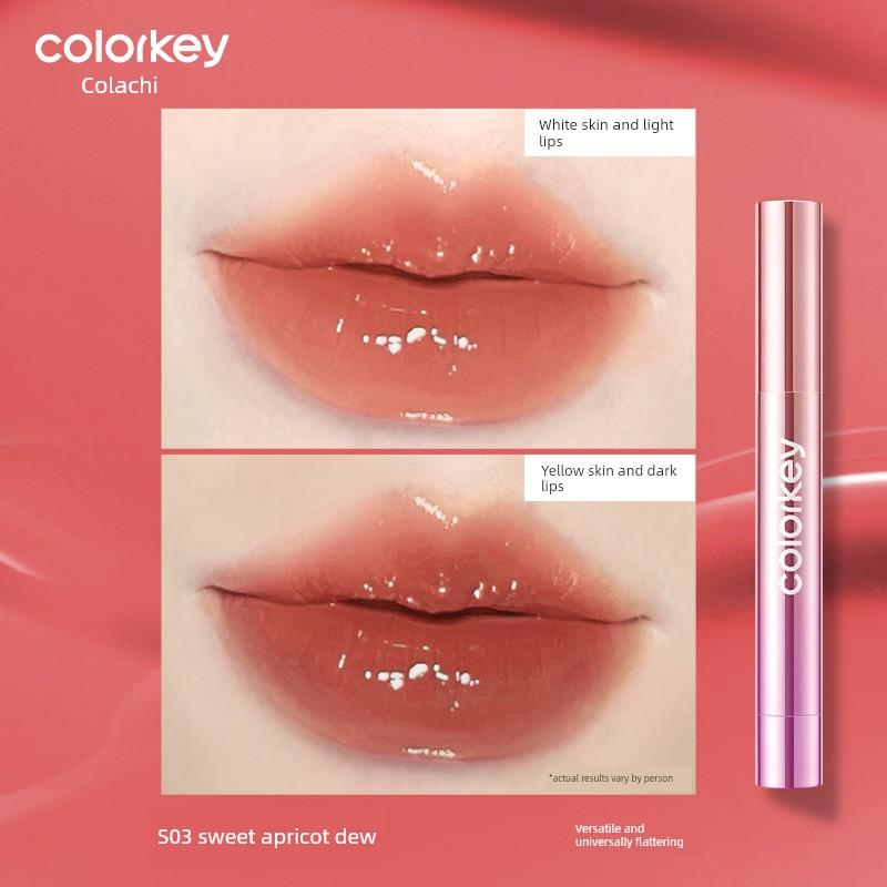 Colorkey New Product Mirror Essence Lipstick Moisturizing and Hydrating Lip Gloss Lip Balm for Women with Pouty Lips