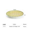 Melamine Imitation Bamboo Woven Rectangular Serving Plate