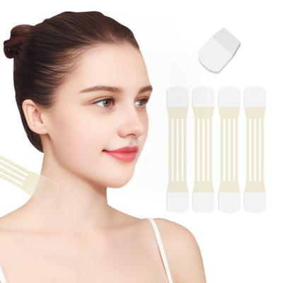 Halsband Sofortiger Lifting-Patch Wasserdicht Unsichtbares Halsband Falten Schlaffe Haut Halslinienentferner für Hälse Gesicht Kiefer