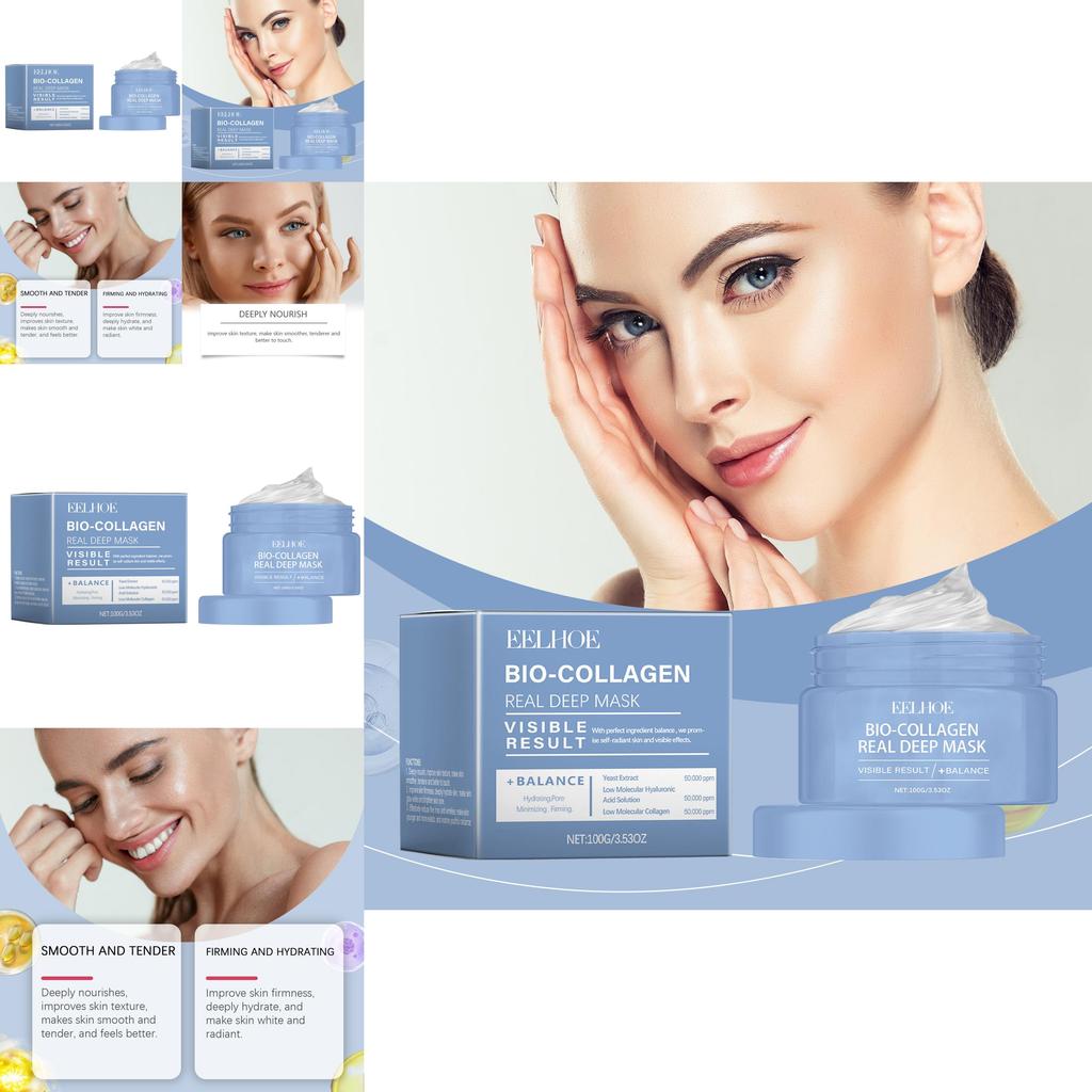 Eelhoe Collagen Peeling Facial Mask For Deep Hydration And Moisturizing Skin Care