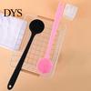 Extra Long Handle Shower Brush Silicone Back Scrubber for Bath with Long-handled Body Double-Sided Head Long-lasting Exfoliator