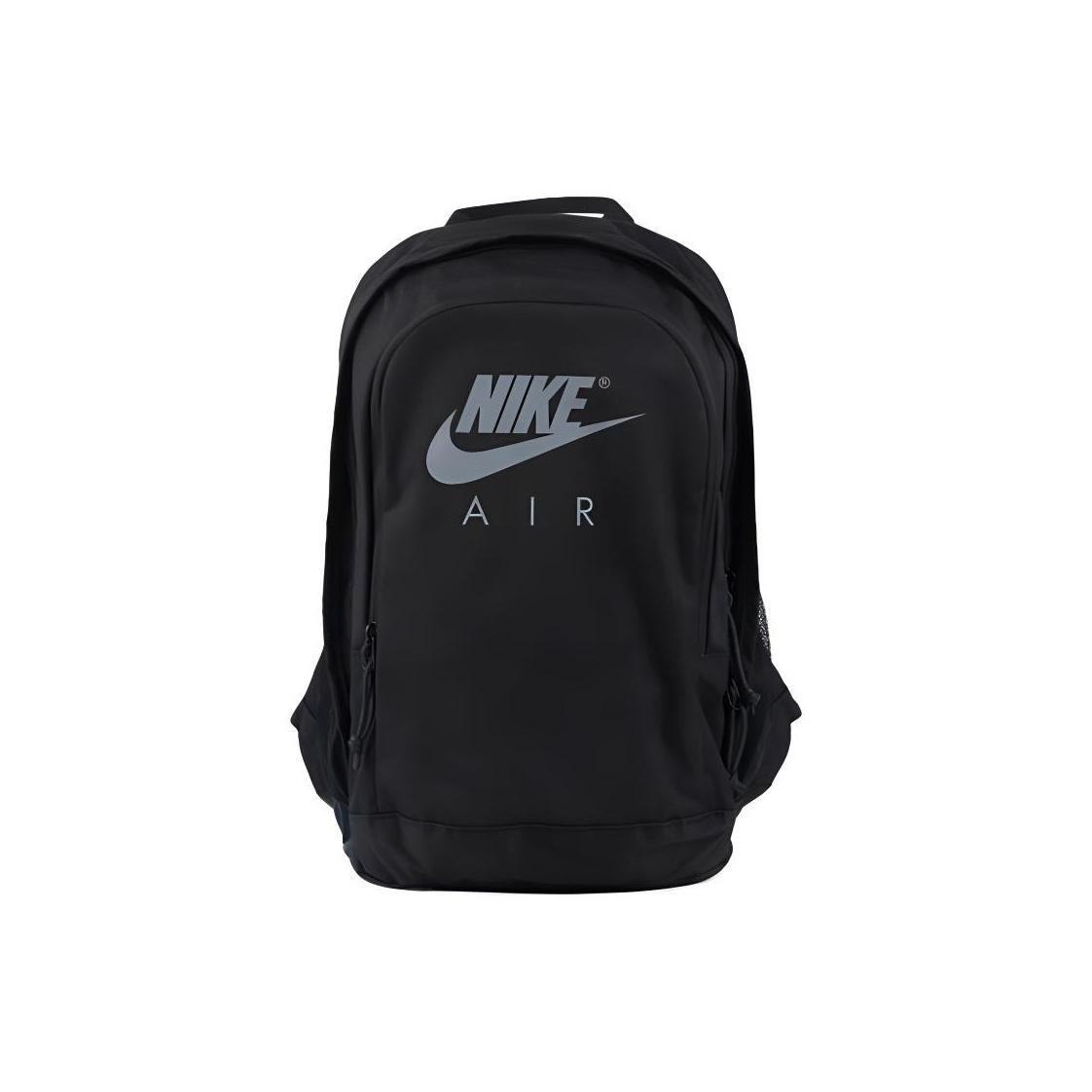 Nike Air Hayward Sports Zipper Polyester Backpack Unisex Backpacks Black CK0954-010 Black