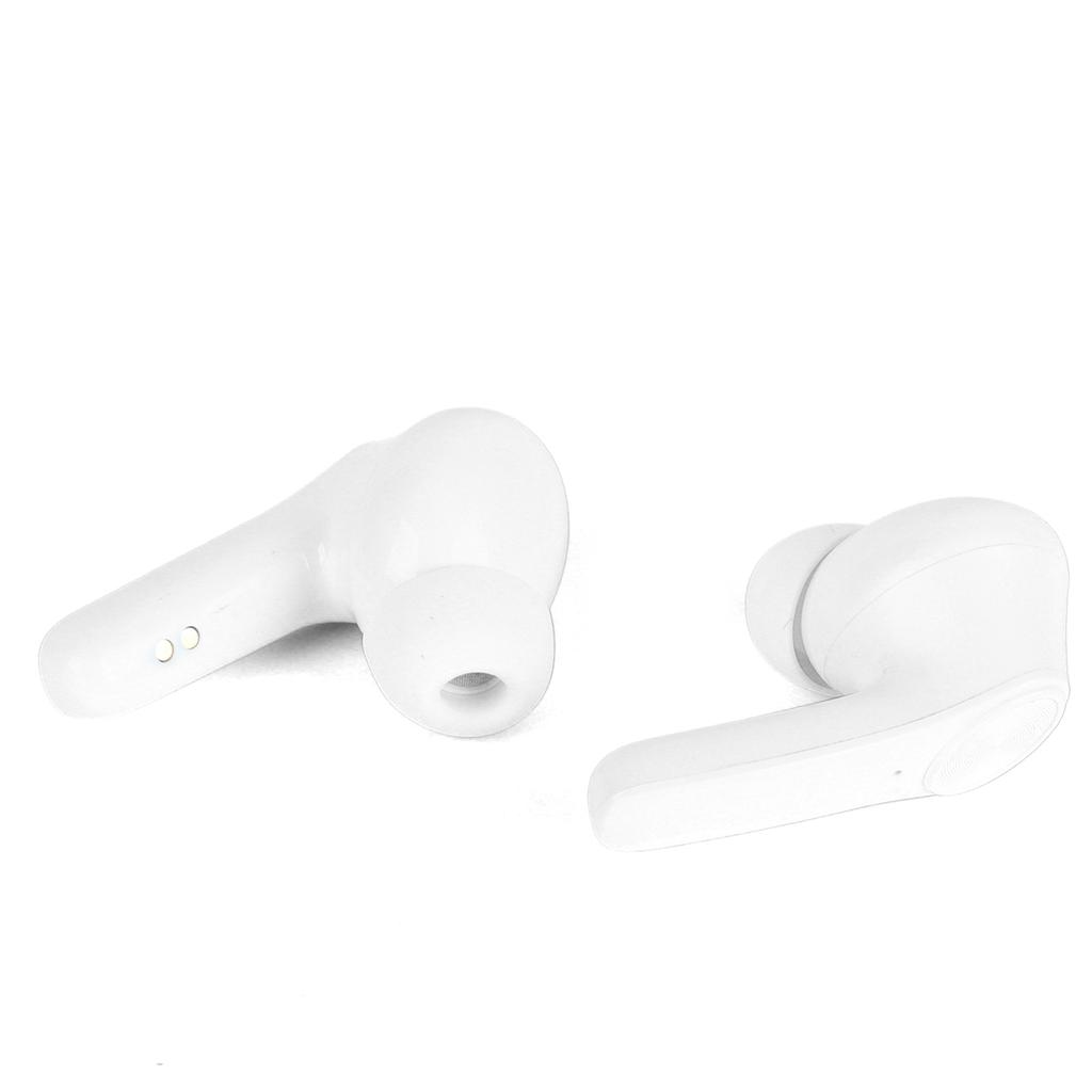 JS76 Wireless Bluetooth Earbuds Low Latency and Low Power Subwoofer Sweatproof HeadsetWhite