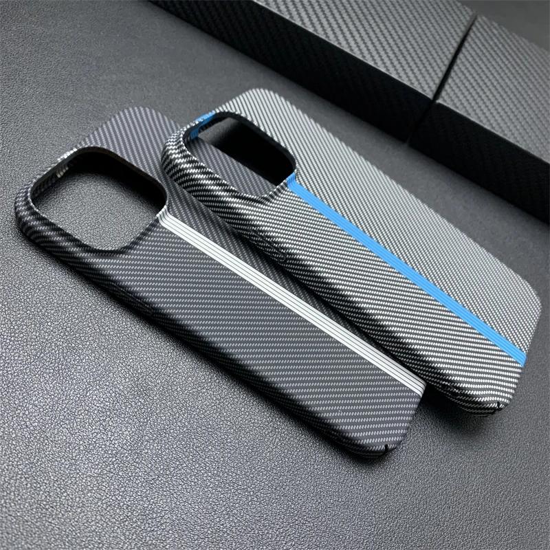 Husă de Telefon din Silicon cu Fibră de Carbon în Două Culori pentru iphone11 12 13 14 15 16 Pro Max Plus Ultra Subțire Antișoc Bumper Husă de Lux