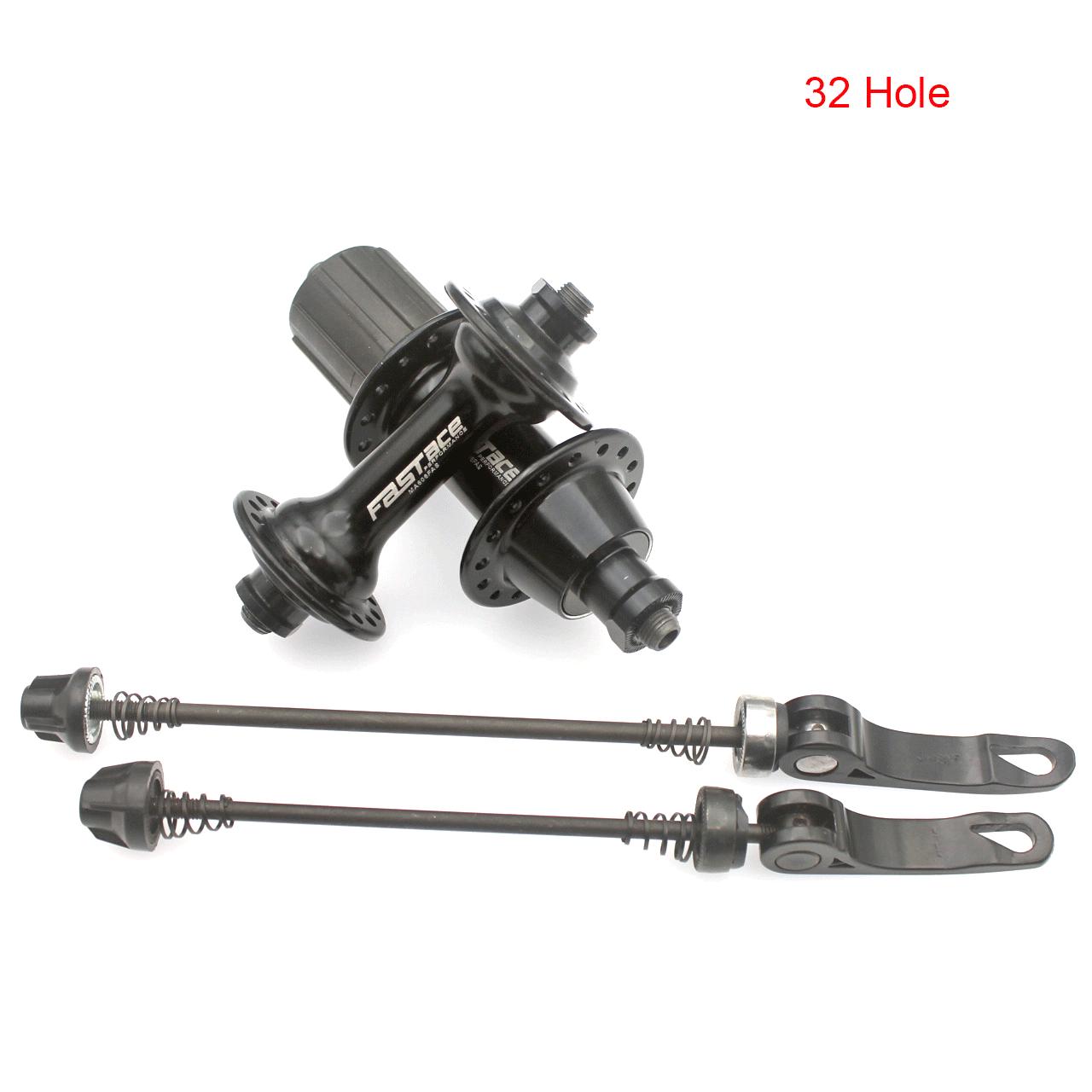 36 Hole 32 Hole 28 Hole 8/9/10 Speed Cassette Road Bike Hub Front Rear V Brake Bearing Hub Bicycle Accessories Bike Part 32 Holes