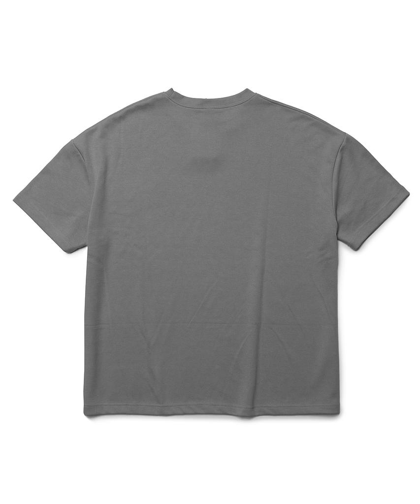 Kinetigpipeul Basic Oversized T-Shirt_Gray