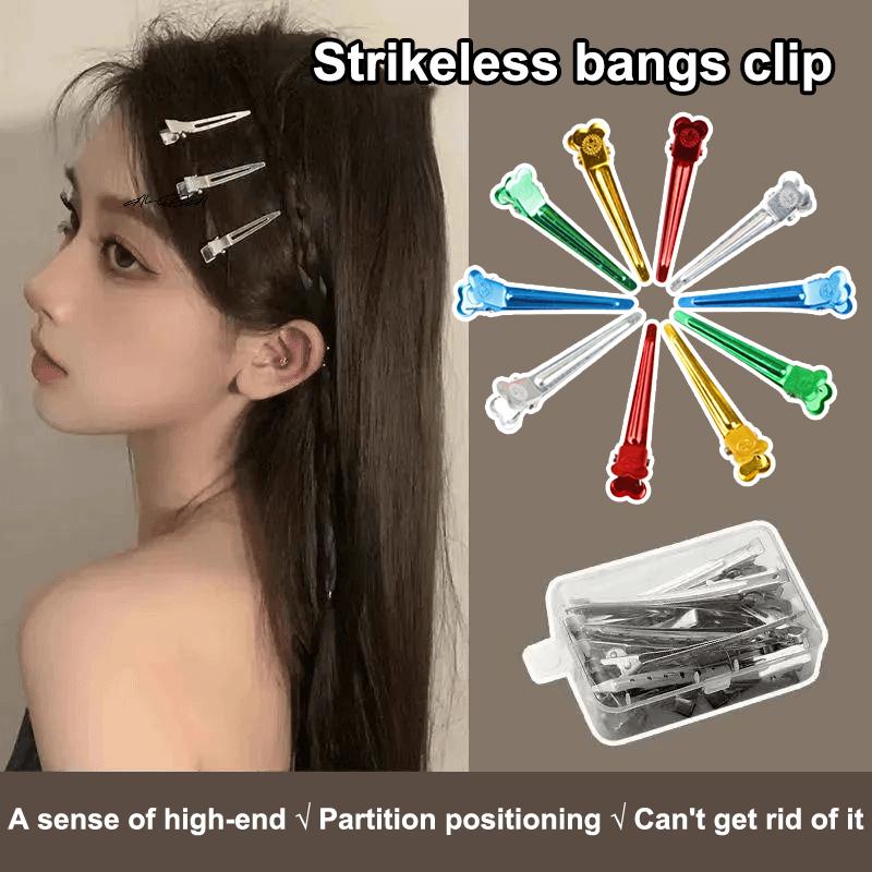 45/65Pcs Colorful & Silver Mini Barber Hairdressing Clips Heat Resistant Metal Hairpin for Pro Salon & Household Haircut Styling