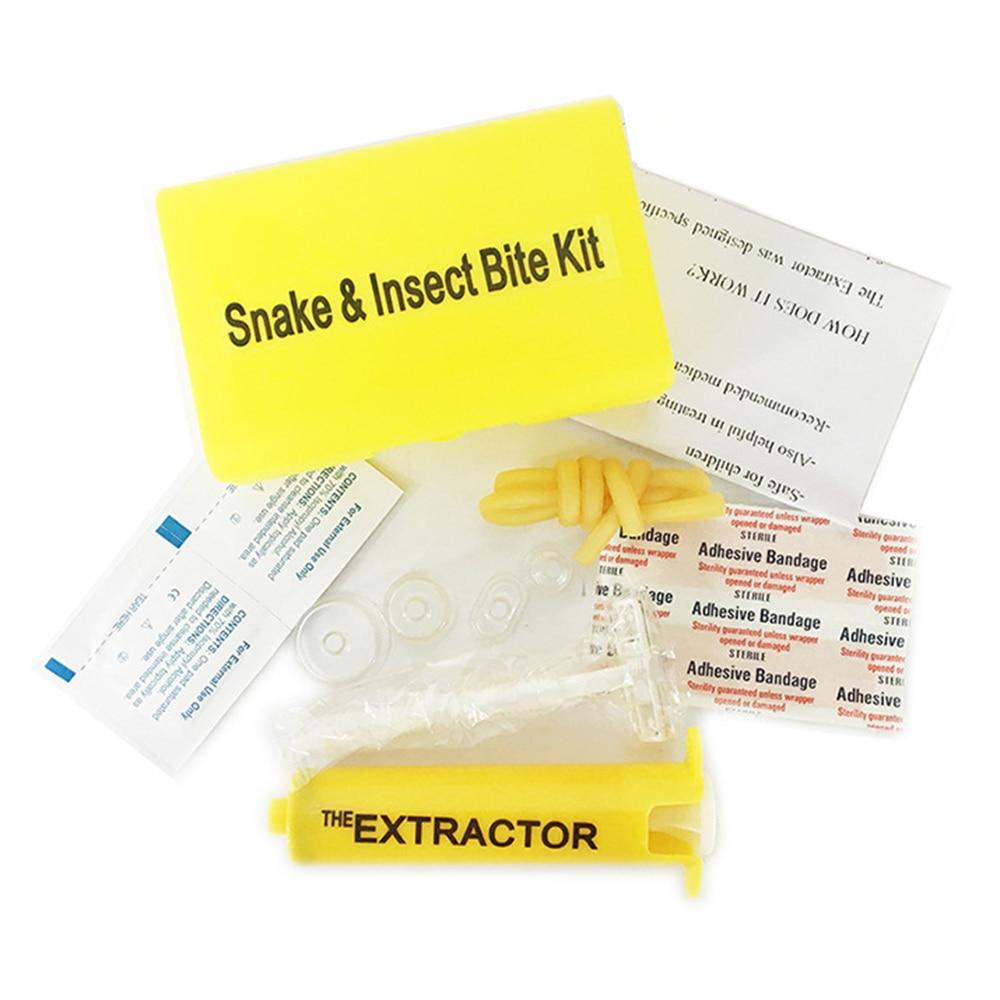 Vacuum Venom Extractor Outdoor First Aid Kit Mosquito Bite Detoxification Pump Survival Tool Bee Bite Detoxification Liquid