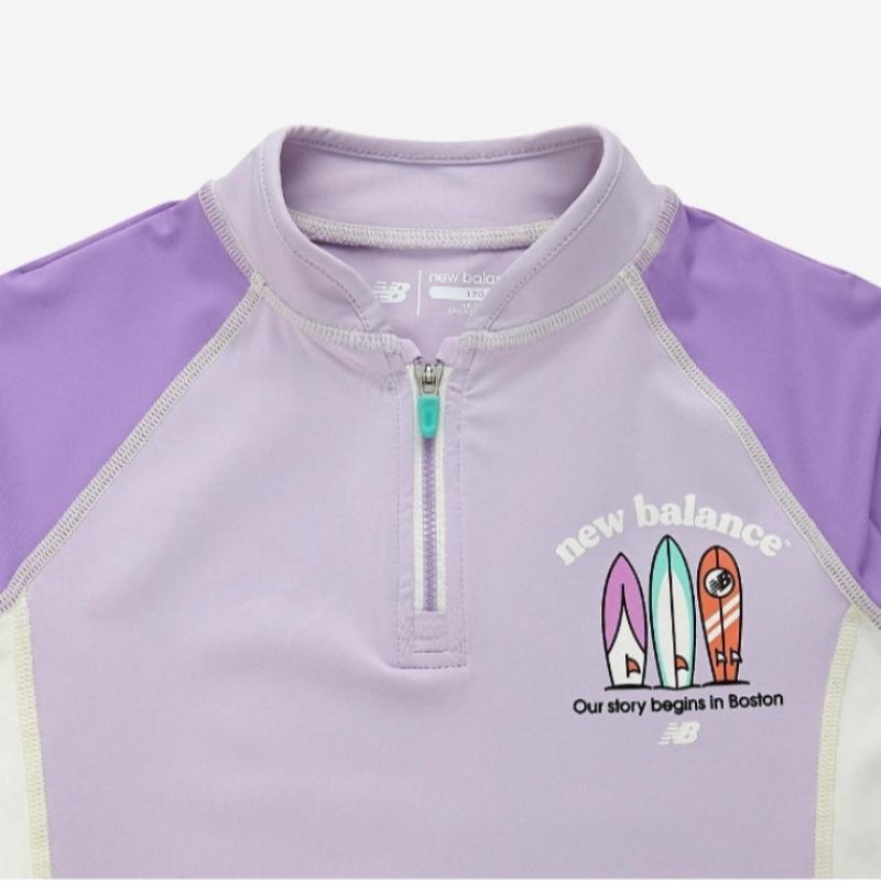 New Balance Kids Rash Guard Nqj Nk9re2103u 88 Essential Long Sleeve Rash Guard