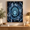 Manchester City Diamond Painting Kit 5D Full Drill DIY Diamond Mosaic Wall Art Home Decor