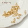 2 Sizes 18K Gold Plated Bail Connectors For Jewelry,Pendant Bails,Small Bail,DIY Necklaces Making Accessories,Pendant Holder