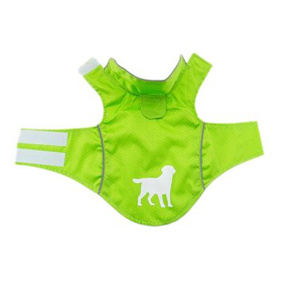 Hunde Regenmantel Reflektierend Verstellbar Leicht Modisch Welpen Regenjacke für Teddy Grün L