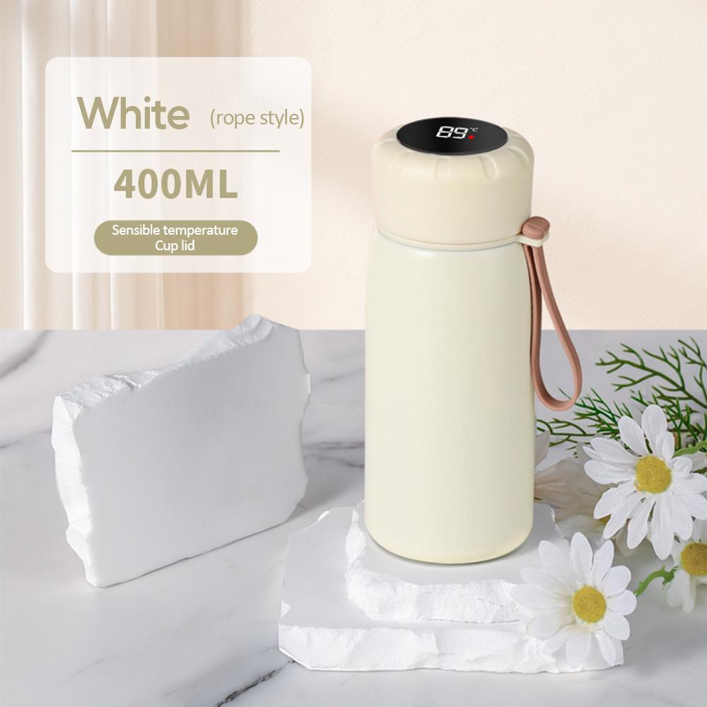400ml termoska z nerezové oceli s LED displejem teploty Termální láhev na kávu Hrnek na kávu Vakuová láhev Tumbler Thermo Cup