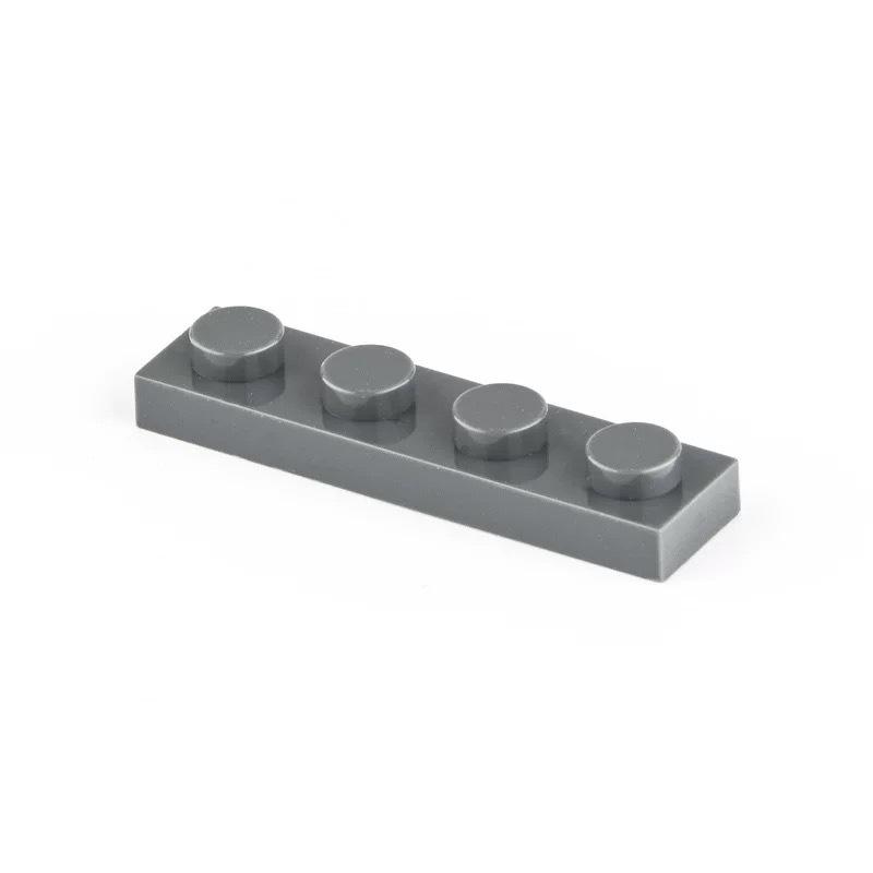 3710 Small Particle Plastic Building Blocks Compatible with LEGO 1x4 Base Plate Accessories