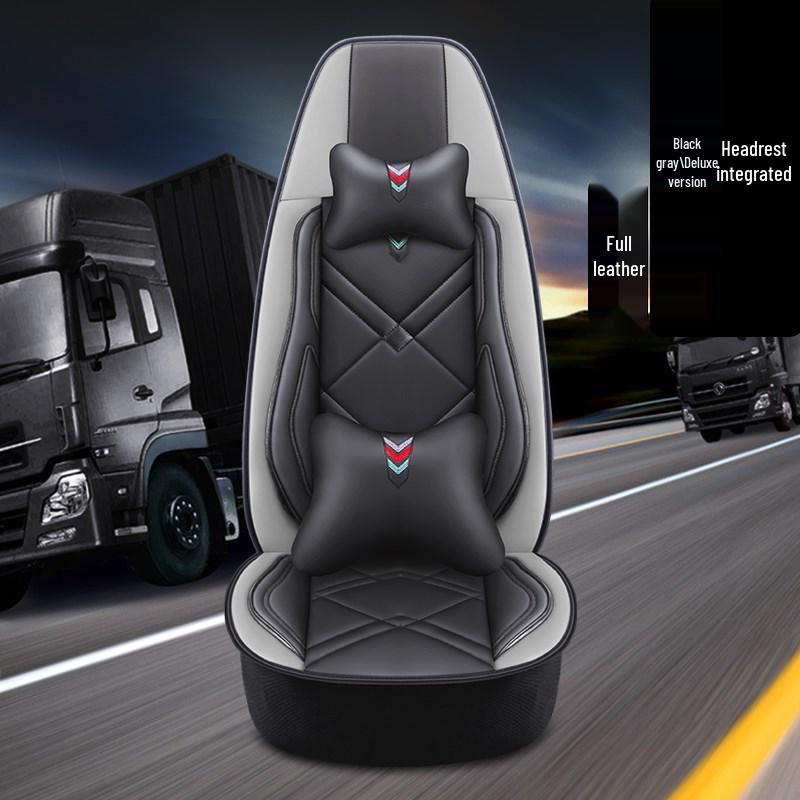 Delong M3000 All-Season Leather Seat Cover for Truck (Main Driver)