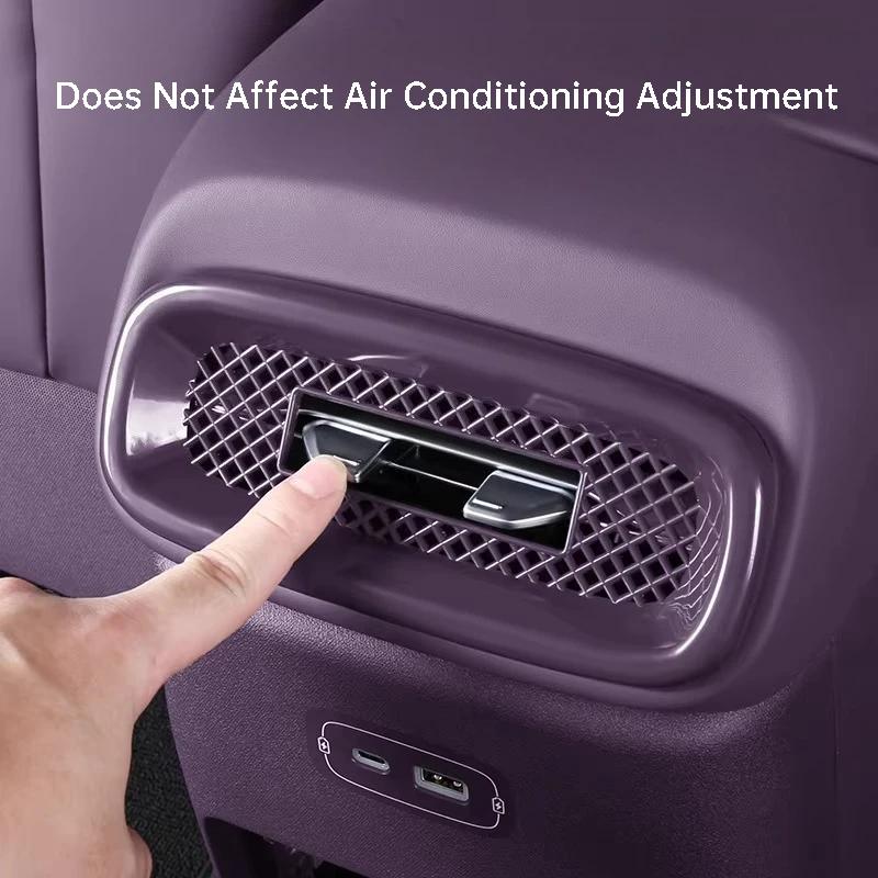 For Leapmotor B10 B01 Lafa 5 Car Rear Air Conditioner Vent Dustproof Anti-clogging Cover Interior Protective Accessories