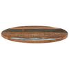 VidaXL Dessus de Table Rond Remplacement de Table Dessus de Table de Rechange Table Basse 70 cm 25-27 mm Bois de 286039
