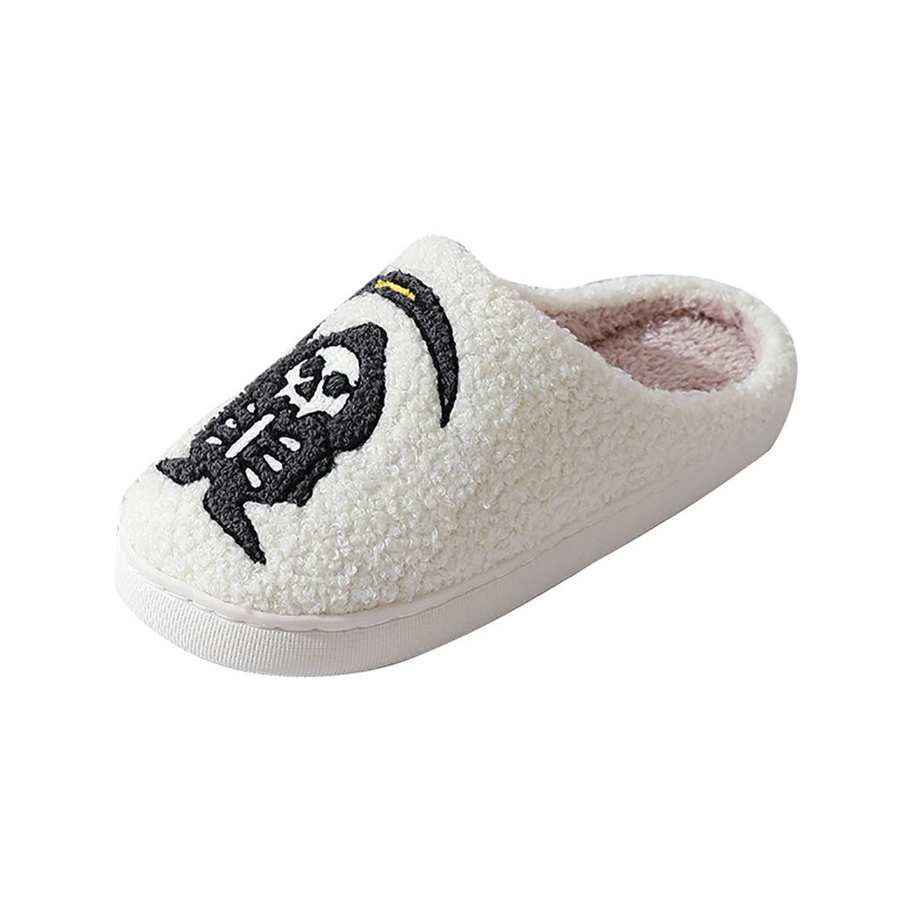 Women Slippers Halloween Warm Winter Cotton Slippers Men And Women Couples Home Indoor Cotton Womens Slippers Fuzzy Size 9