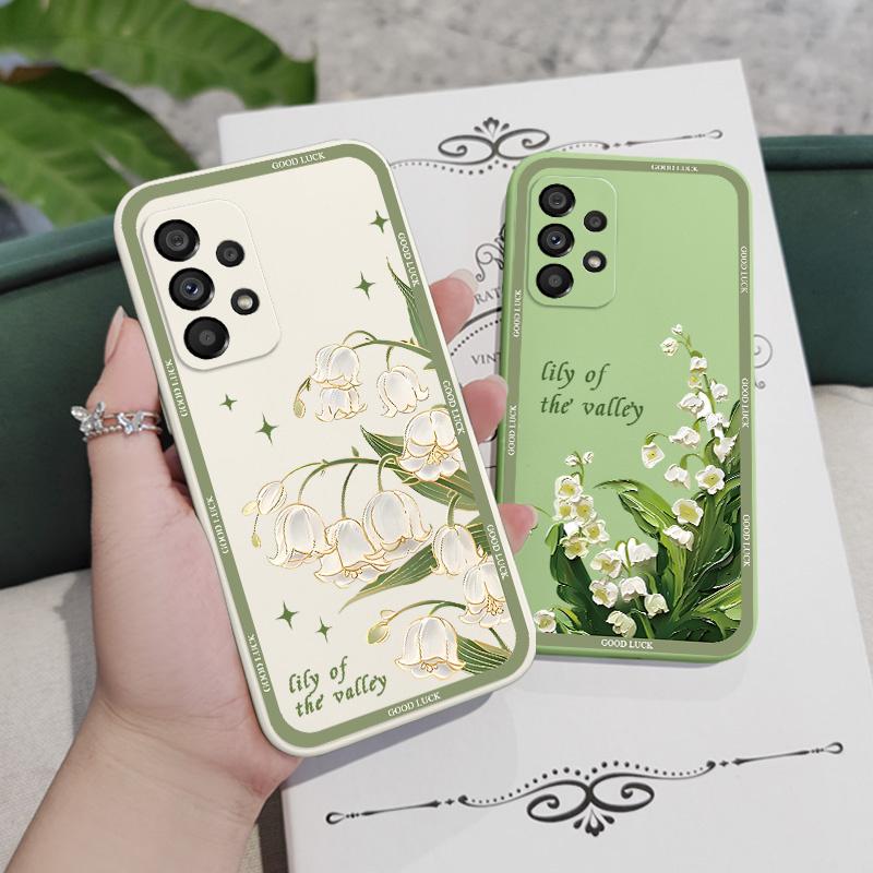 May Bells Case For Samsung Galaxy A73 A53 A33 A23 A13 A03 A72 A52 A52S A32 A22 A12 A02 A02S A71 A51 A31 A21S 4G 5G Cover