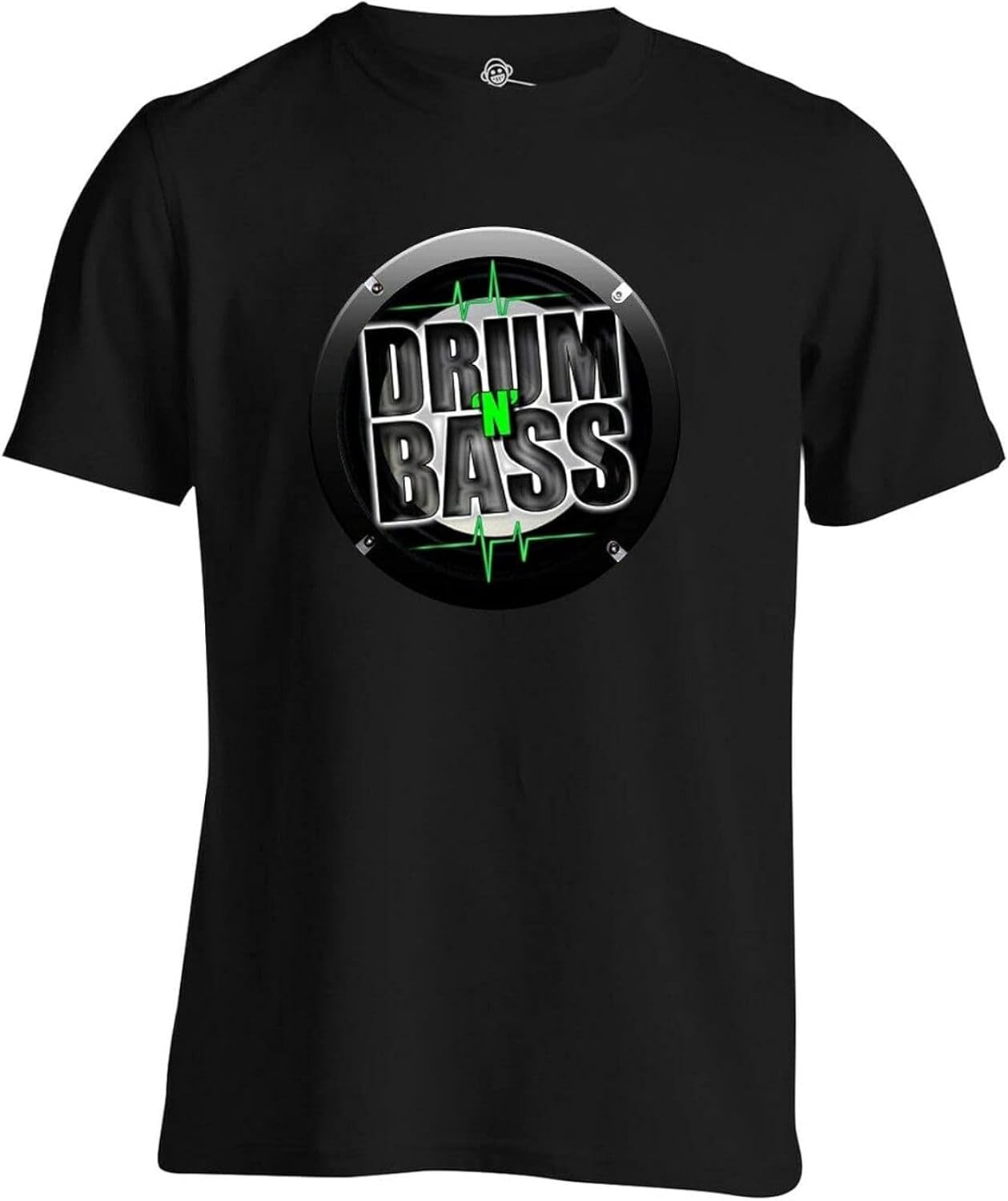 Drum and Bass Speaker Mens T Shirt DnB DrumnBass1 M