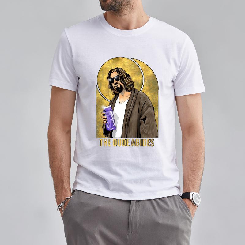 Dude The Big Lebowski Unisex Unisex Unisex Tops Tee Graphic Tshirts Vintage Funny ShortSleev Birthday Present Unisex T Shirts