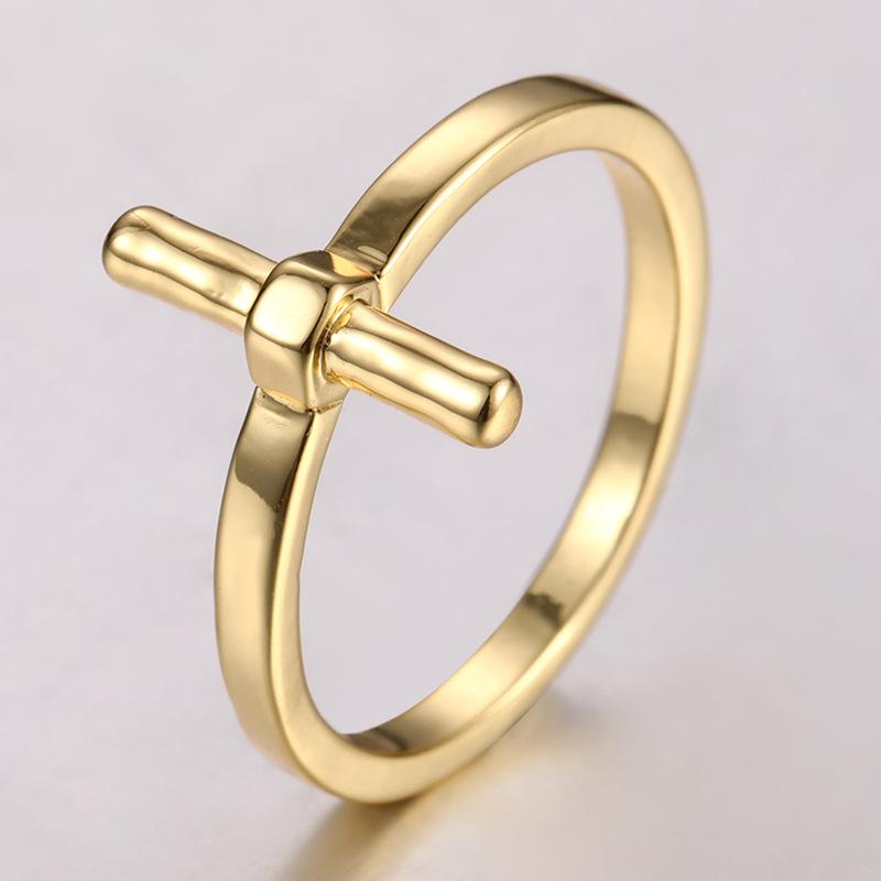 Kenjie Women's Retro Zircon-Inlaid Korean Ring, Exaggerated & Elegant with Exquisite Color Retention