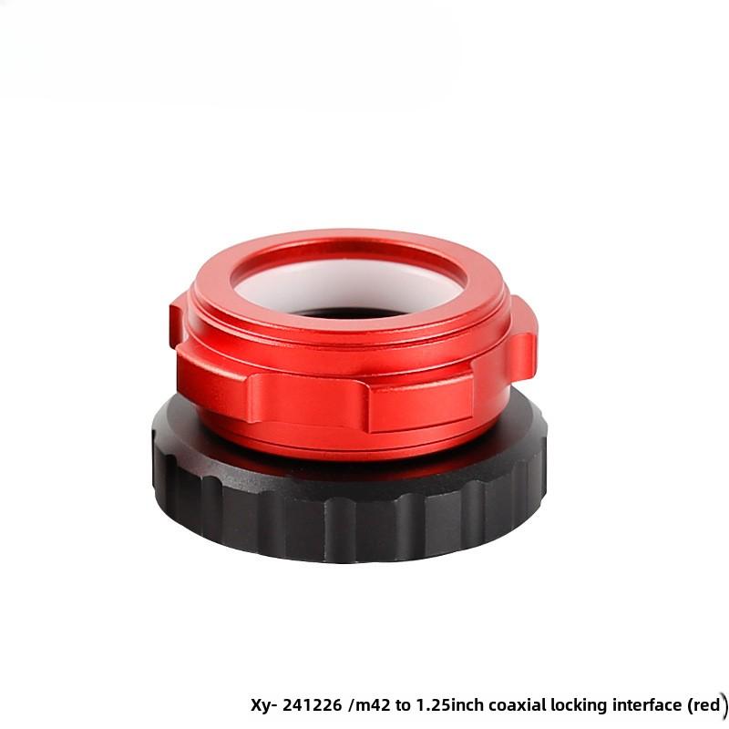 Astronomical Telescope Accessories Eyepiece Interface Quick Lock M42/M48/2-inch to 1.25-inch Coaxial Lock Interface Adapter