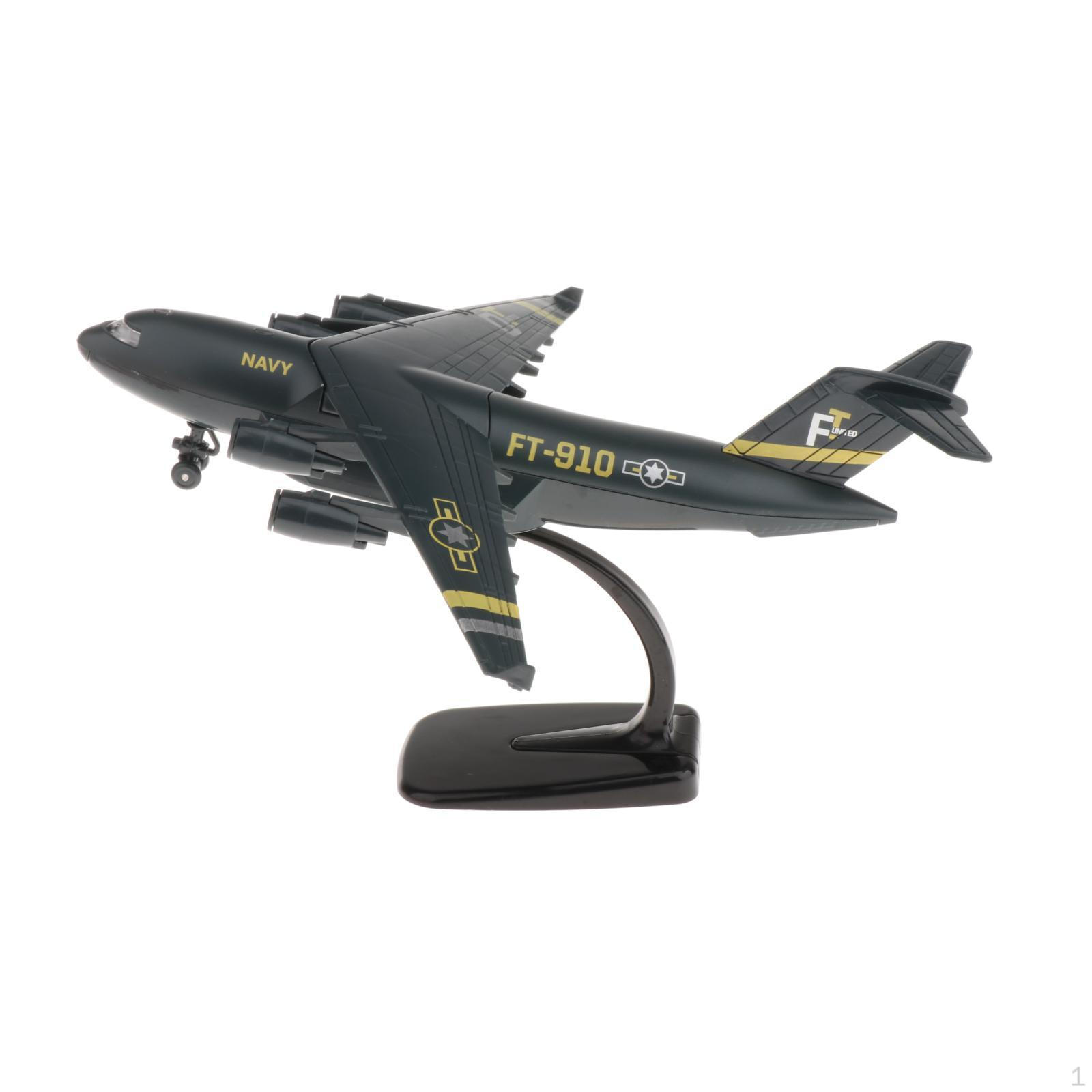 

Металева модель літака Diecast з механізмом відтягування для дітей, дорослих, подарунки чорний