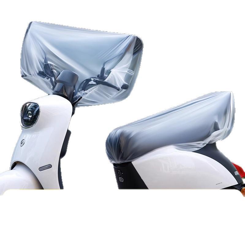 **Vodotěsný univerzální potah na sedadlo elektrického vozidla**: Průhledná, jednorázová a prachotěsná ochrana pro sedadla vašeho elektromobilu.