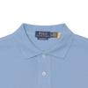 Polo Ralph Lauren Solid Color Logo Embroidered Straight Fit Short Sleeve Polo Shirt Men Tops Light-Blue 710534735-439
