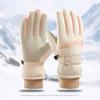 Skihandschuhe für Männer und Frauen Paare Herbst und Winter Outdoor Radfahren Plus Samt Verdickt Kalt Touchscreen Warme Handschuhe