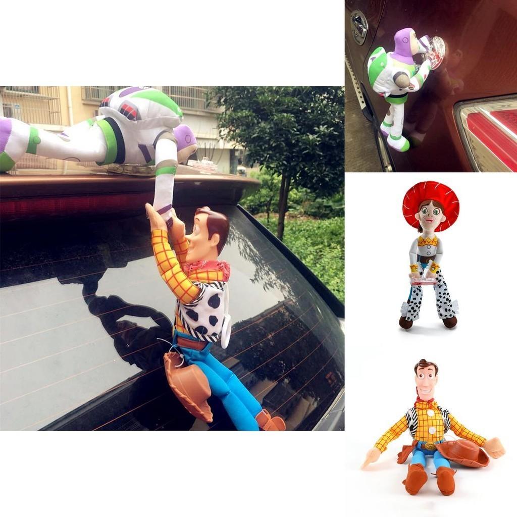 Funny 3d Toy Story Woody And Buzz Car Doll Soft Plush Toy Perfect For Collectors Or As A Gift High Quality Material