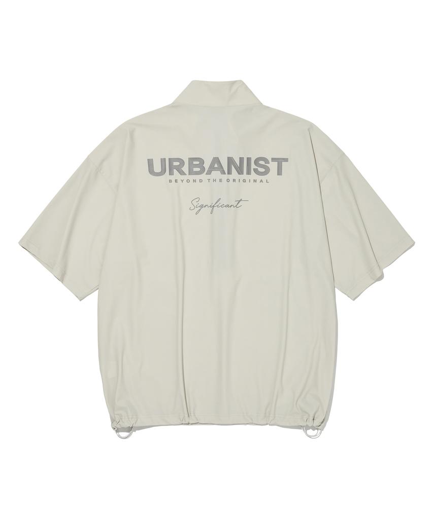 Significant Urbanist Short Sleeve Anorak Light Grey (Lo2Tu300-071)