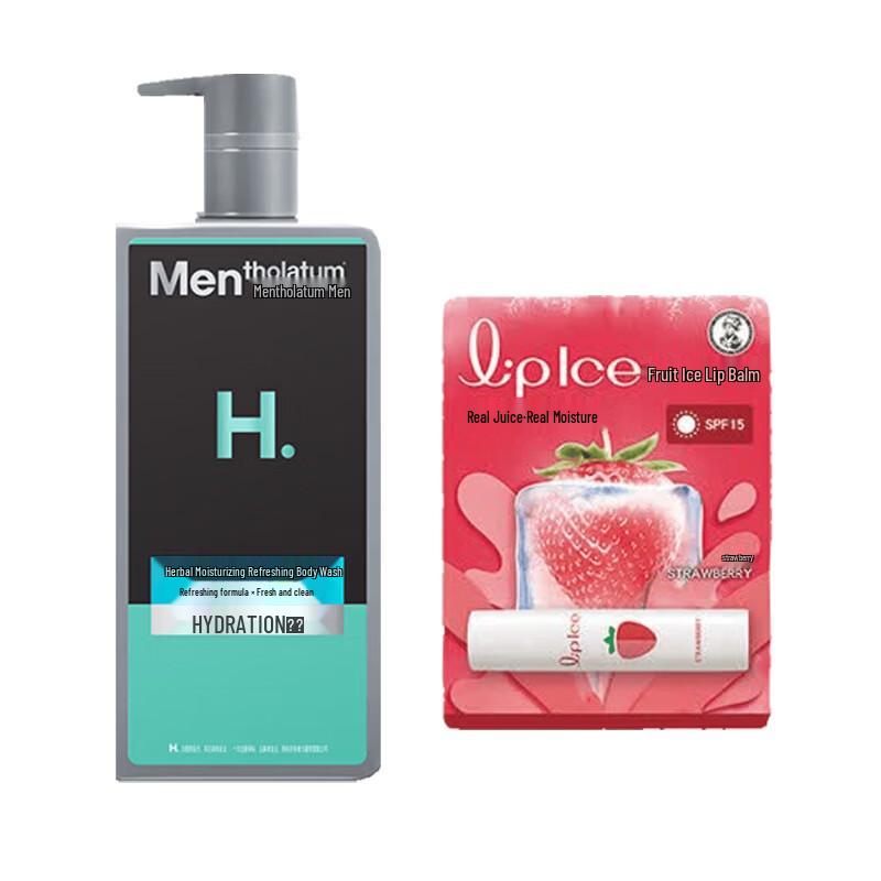 Mentholatum Men s Shower Gel & Lip Balm Duo
